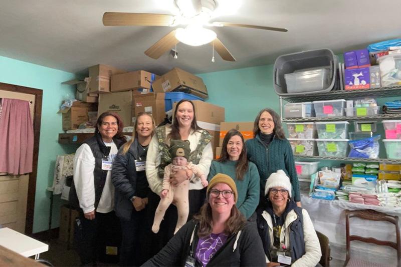 Team members from the Gillings School of Global Public Health in western North Carolina supporting the North Carolina Breastfeeding Coalition Support and Advocacy for Infant Feeding Emergencies Team.